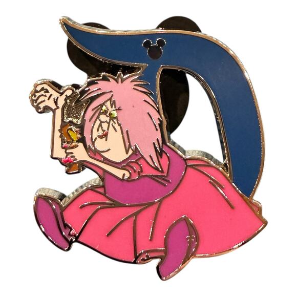 Disney Madam Mim D Hidden Mickey 2025 Pin Disneyland Wave B DLR Sword in Stone - Picture 1 of 1